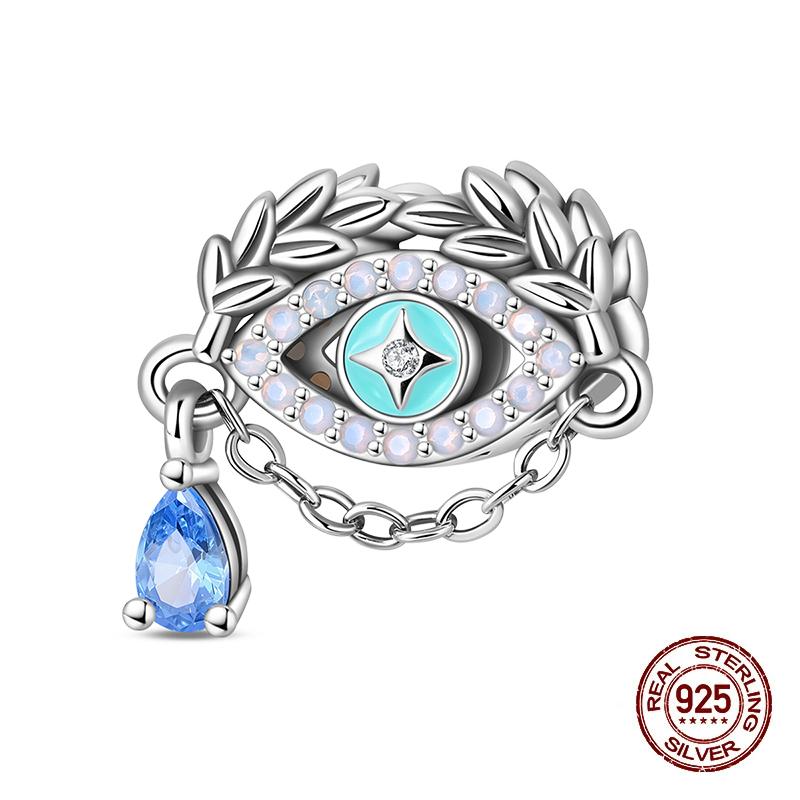 

Original Charms Beads Copper Evil Demon S Eyes Pendant For Woman Man Diy Guarding Jewelry For Bracelets Accessories