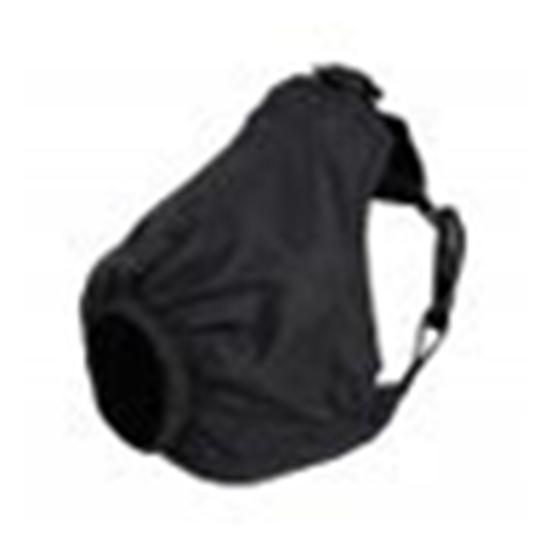 

Dog Calming Anxiety Relief Eye Shading Cover Anti Car Sickness Muzzle Blindfold XL чёрный