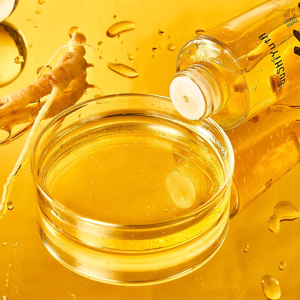 Ginseng Anti-Aging Brighten Face Serum Hydrating Moisturizing Repair Skin Dark Yellow Rough Mountain Skin Care Face Essence