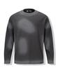 DRIX Vintage Waffle Oversized Long Sleeve_Charcoal