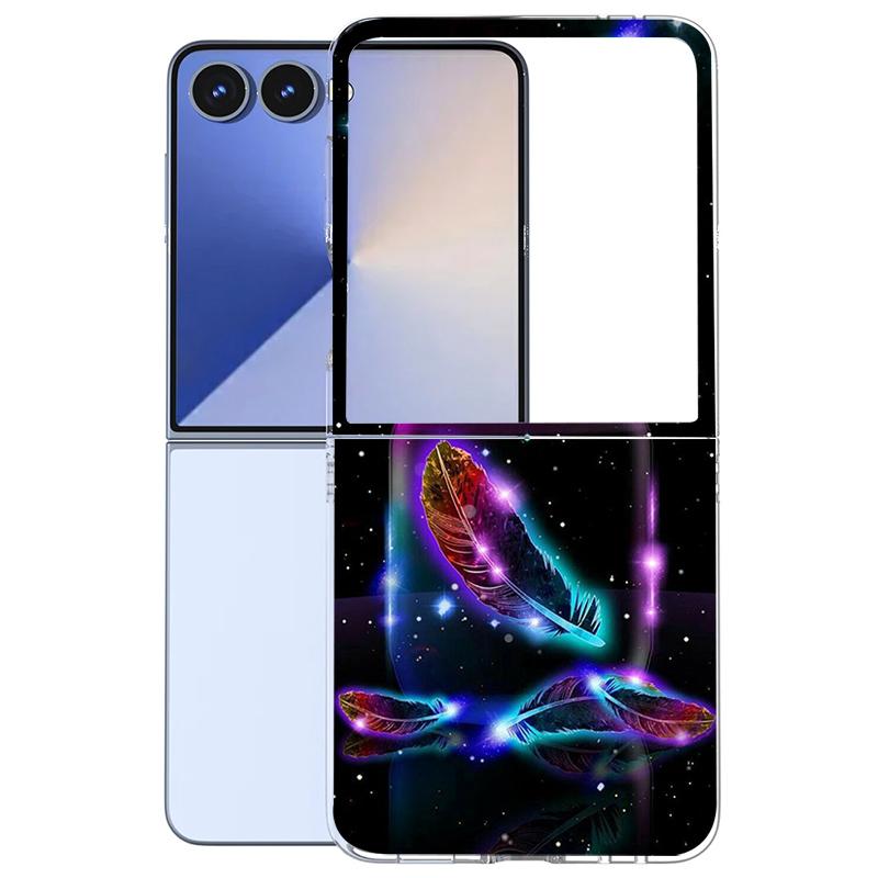 Hard PC Cover For Samsung Z Flip 7 ShockProof Phone Case For Samsung Galaxy Z Flip 7 ZFlip7 Back Clear Cover Coque Funda 2025 Galaxy Z Flip7