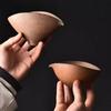 Japanese Retro Handmade Ceramic Fair Cup Kung Fu Tea Set Household Single Pouring Tea Water Separation Cup Teaset Accessories
