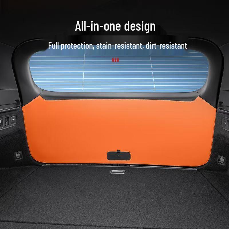 AITO M7/M8 Trunk Protection Pad: Tailgate Leather Mat for Car Interior Enhancement (Fits 26 Models)