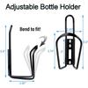 Aluminum Alloy Bicycle Bottle Holder, Cycling, Drink, Water Bottle Rack, Mount for Mountain Folding Bike Cage