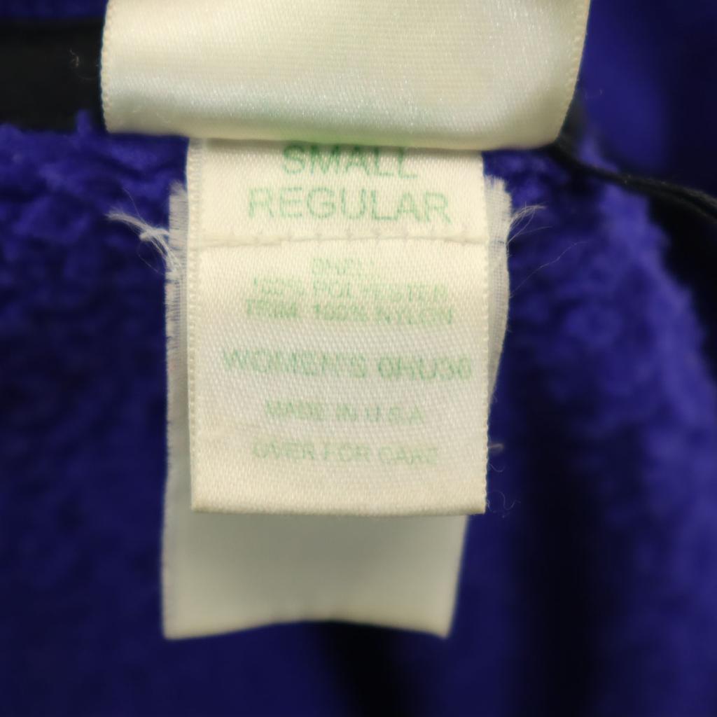 L.L.Bean 80s 90s Made in USA Old Fleece jacket S purple Outdoors Women Used