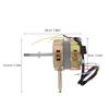 Remote Control Fan Motor Replacement for Wall Mounted Electric Fans Adjustable Speed Rotation Angle Steel Iron Construction Easy
