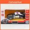 Model Alloy Car Camaro Bumblebee Police Car Toy For Kids Collectors