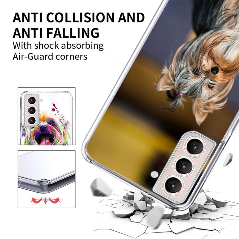 Yorkshire Terrier Dog Phone Case For Samsung A17 A56 A36 A26 A16 A55 A35 A25 A15 A05S Galaxy A71 A51 A41 A31 A21S A70 A50 A40 A3