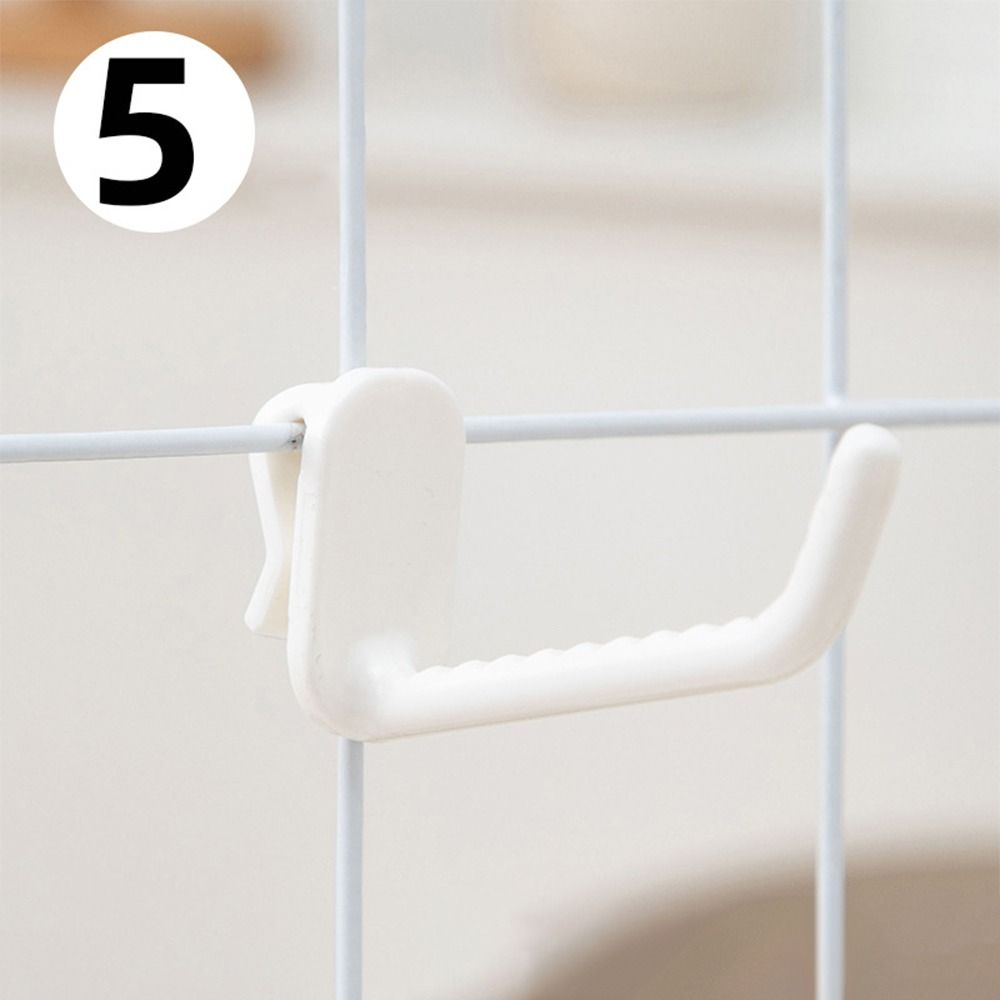Goods Shelf Wall Hook Plastic Hole Board Hook Holder Durable Storage Racks  Home Decor