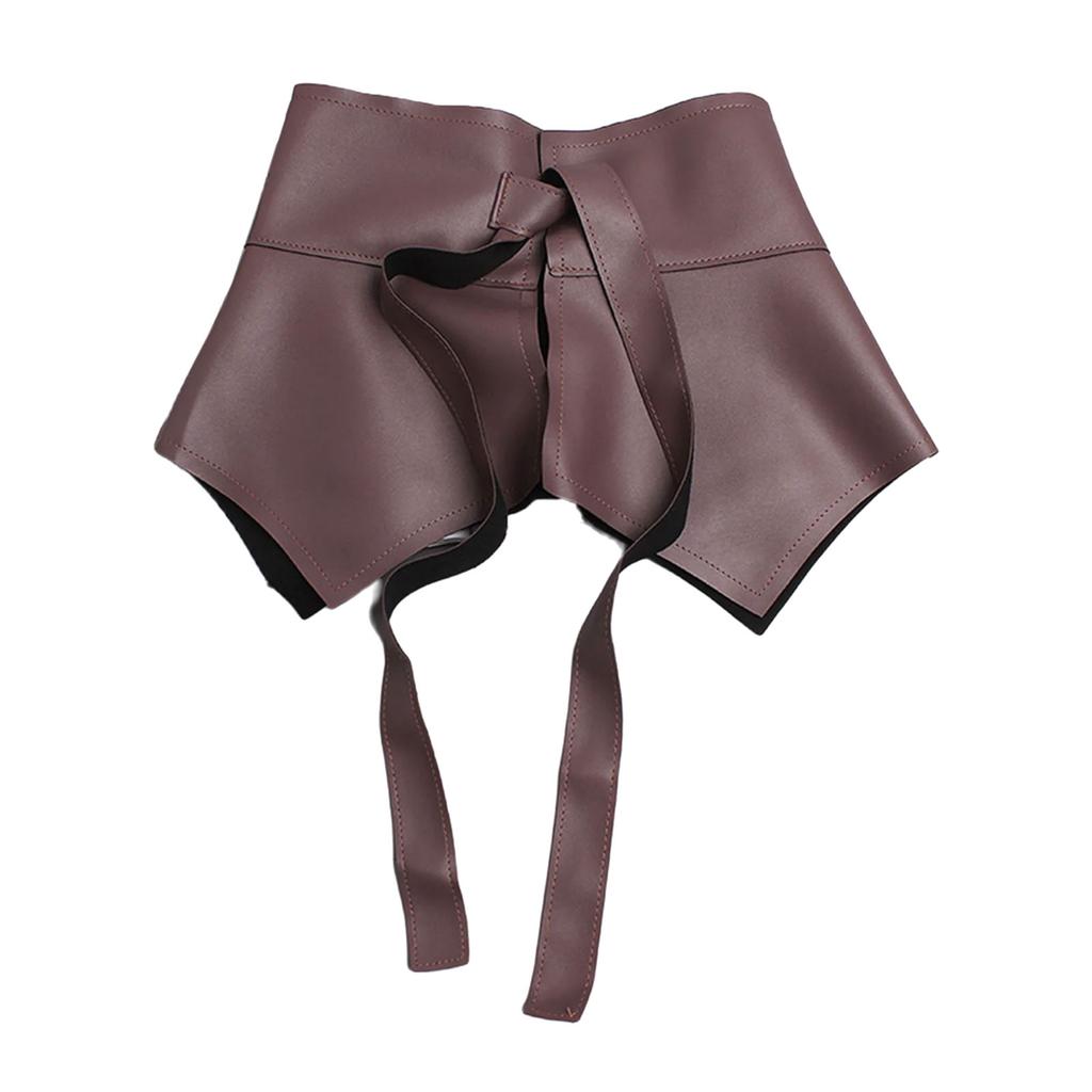 Peplum Waist Cincher Elegant Chain for Dress Elastic Ruffle Waistband Trendy Underbust Waist Chain Wide Belt