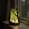 Aesthetic Lamp Tree Desk Lamp Decorative Lights Battery Operated Nightlight Home Decor for Adults Birthday Apartment Party