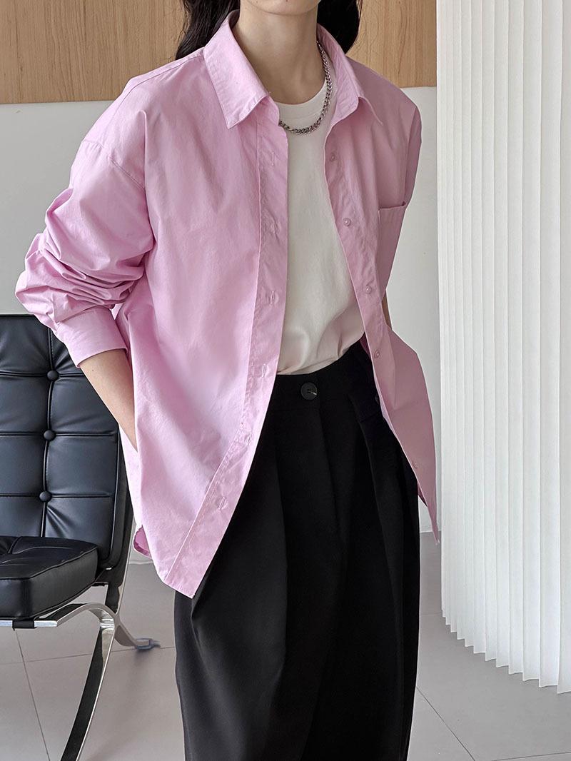 

Женская оранжевая рубашка в стиле ретро, свободного кроя, на каждый день - Весна 2025 One Size светло-фиолетовый