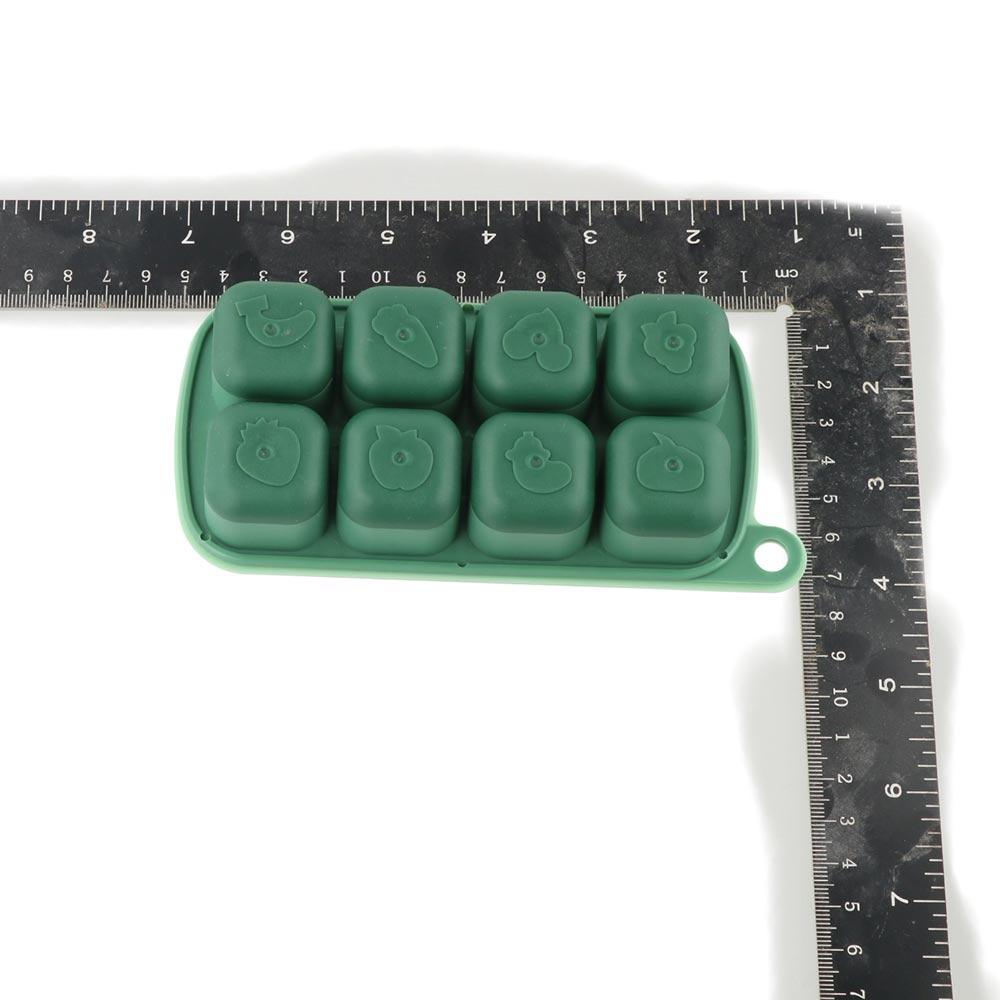Non-stick Silicone Ice Tray Homemade Ice Cube Storage Box Food Grade Ice Cube Mold  Kitchen
