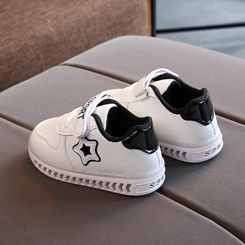 Dětské svítící boty pro chlapce LED svítící ležérní sportovní boty módní lehké školní dívčí boty měkká podrážka dětské tenisky