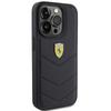 Ferrari Fehcp15Lrduk Iphone 15 Pro 6.1 Czarny/Black Hardcase Quilted Metal Logo