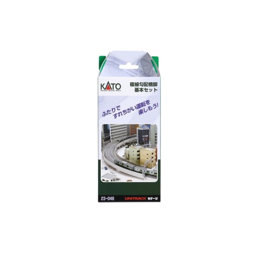 KATO N Gauge Double Track Gradient Pier Basic Set 23-048 Railway Model Supplies