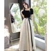 Evening Party Cocktail Long Maxi Wedding Wedding Size S [MATSUMIZUYU] Dress, Dress, Dress, Dress, Black, Zippered, Women's, Dress, After-Party Dress,