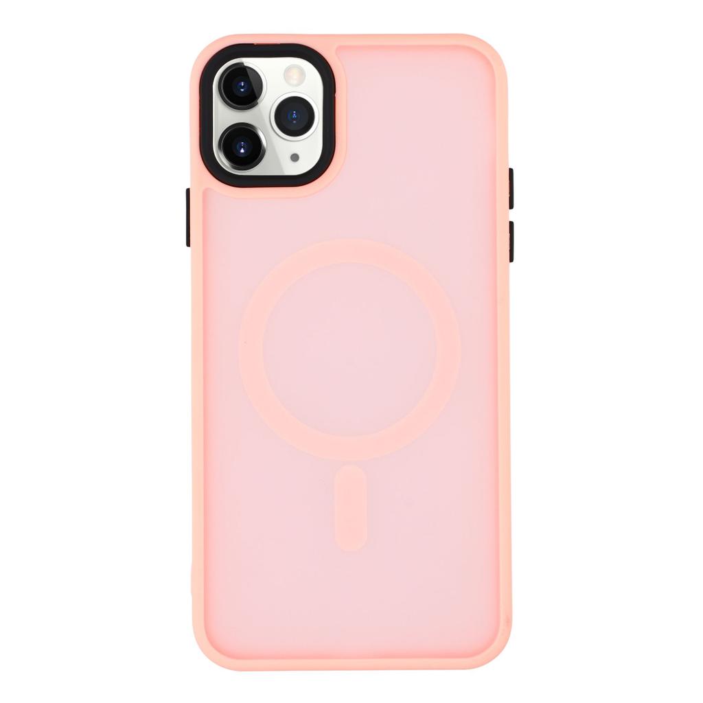 For iPhone 11 Pro Case Compatible with MagSafe Skin-Touch PC + TPU Phone Cover