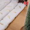 160X50Cm Pv Velvet Gilded Snowflake Velvet Fabric for Christmas Decoration Pillow Cover Women's Hoodie Handmade Diy Sewing Cloth
