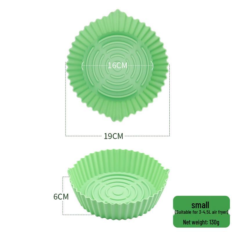 ZISIZ Air Fryer Silicone Basket Liner