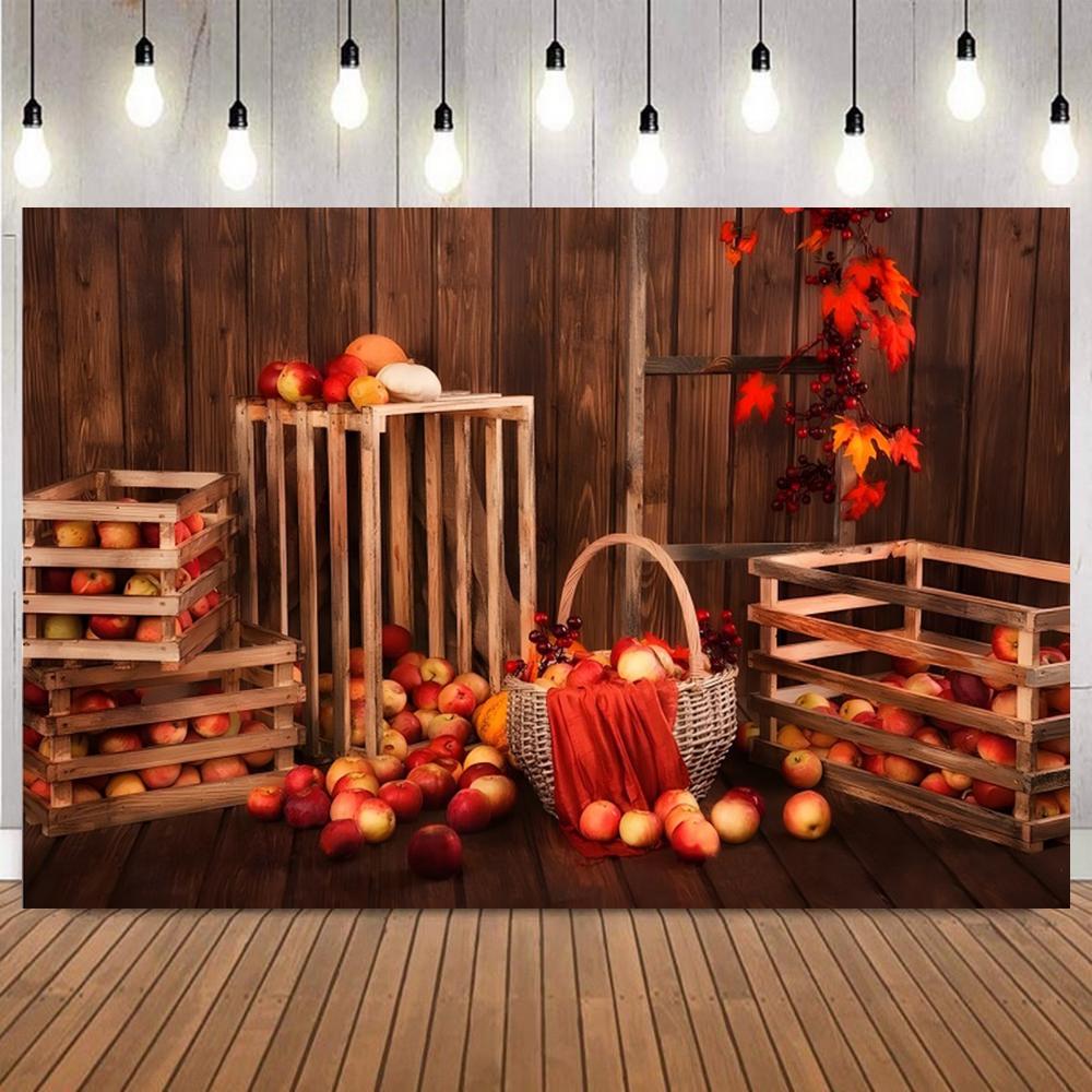 Herbst Herbst Ahornblätter Fotografie Kulisse Kinderparty Glitzer Straße Ernte Kürbis Wald Dekor Hintergrund Requisiten12