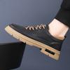 Fashion Casual Men's Genuine Leather Shoes Classic Business Versatile Style Outdoor Leisure Party Daily Office Quality Thick Soled Shoe
