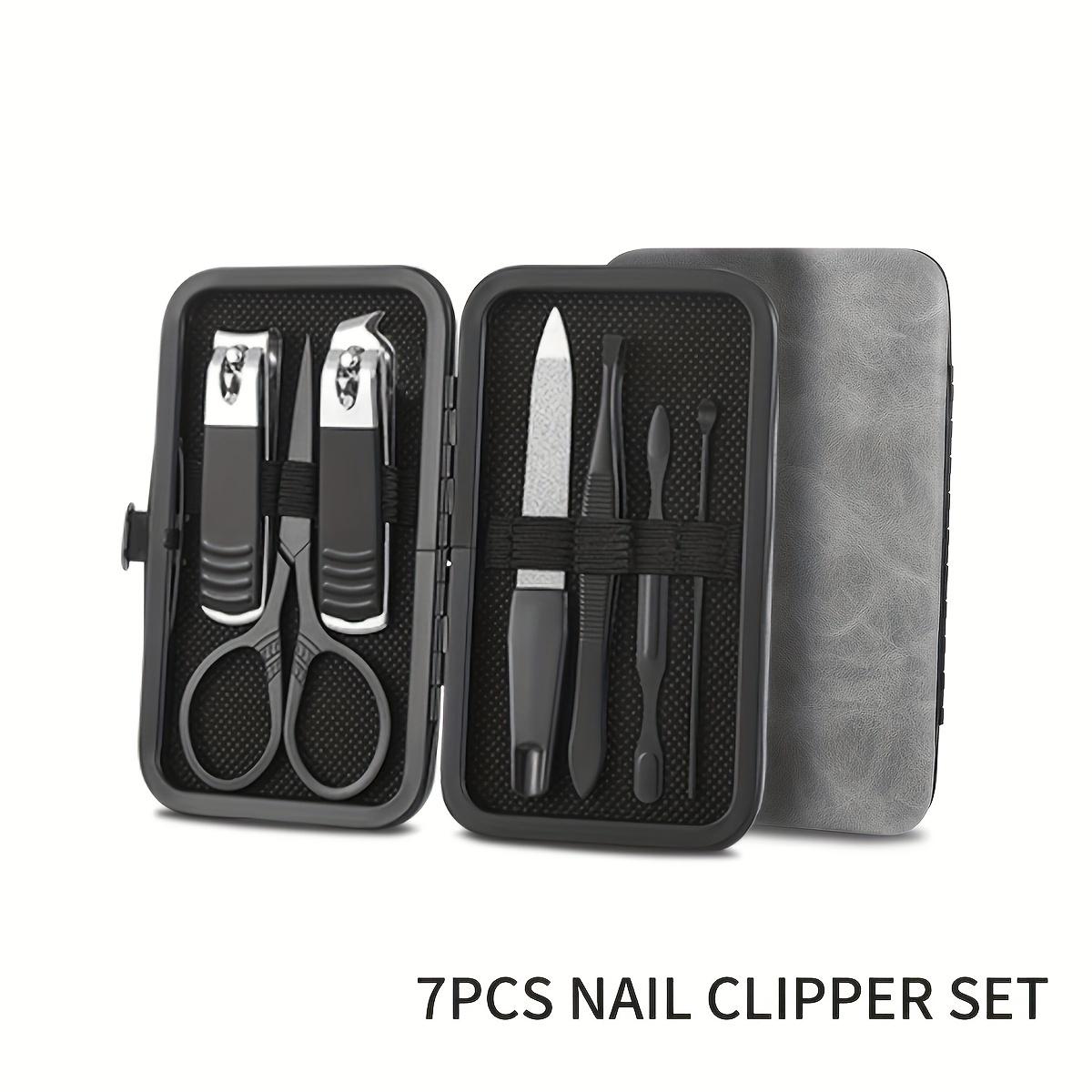 

Набор из 7/18 кусачек из нержавеющей стали для мужчин и женщин, для подстригания ногтей, доступны разные цвета и размеры