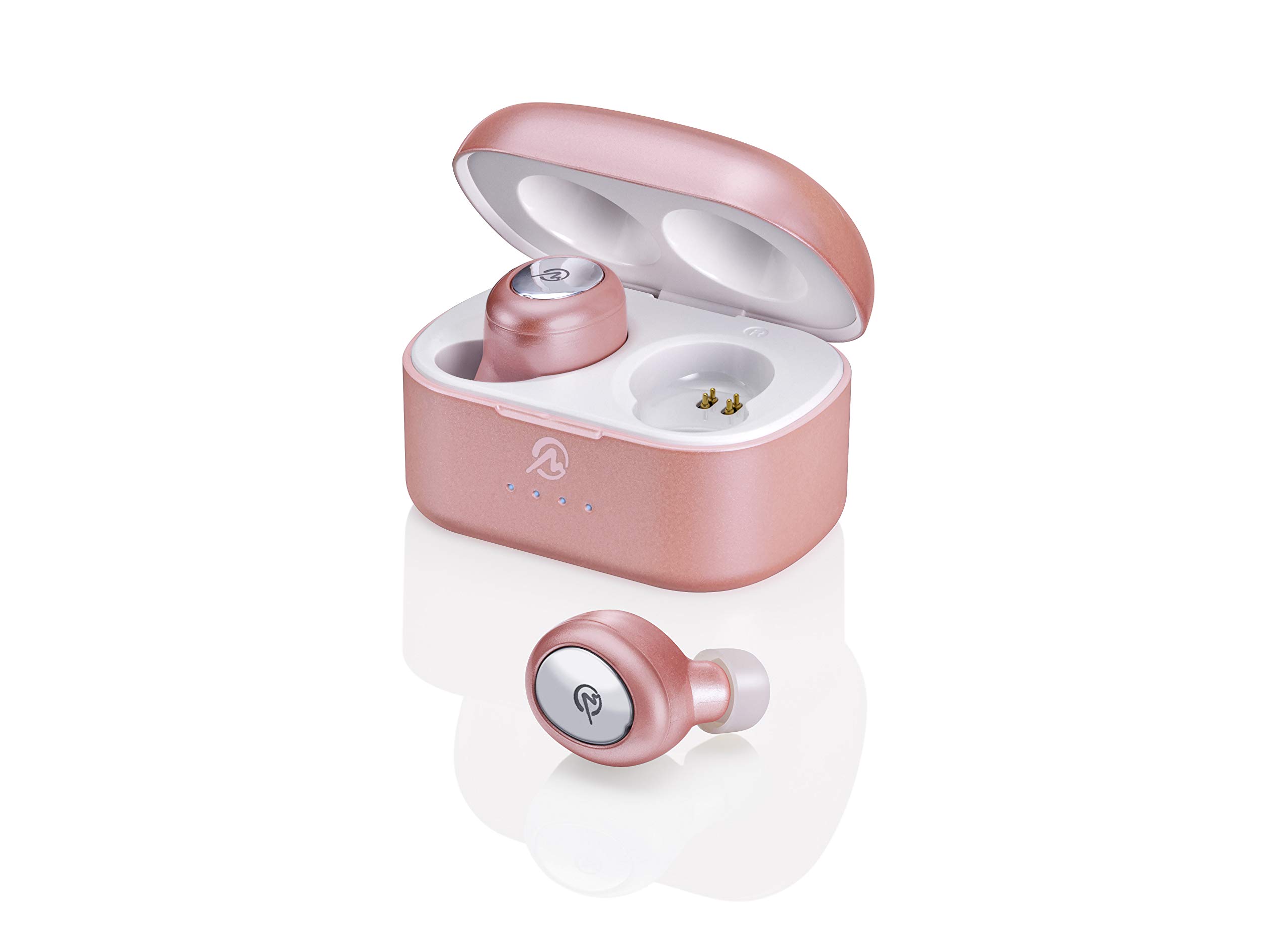 

completely wireless earphones MS-TW21PG (pink gold) рожевий
