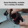 Car Simulation Tuyere Exhaust Pipe Mouth Decoration Sticker 3D Fake Air Vent At The Rear  Exterior Modification