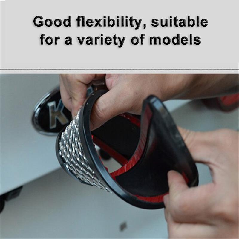 Car Simulation Tuyere Exhaust Pipe Mouth Decoration Sticker 3D Fake Air Vent At The Rear  Exterior Modification