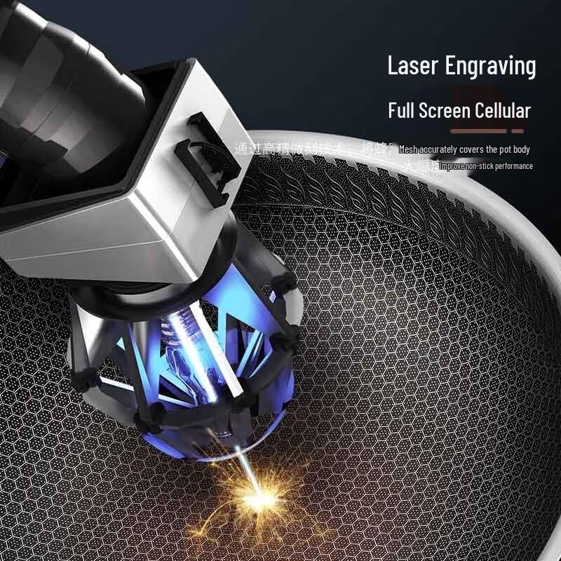 Sige Rui 32cm 304 Stainless Steel Wok