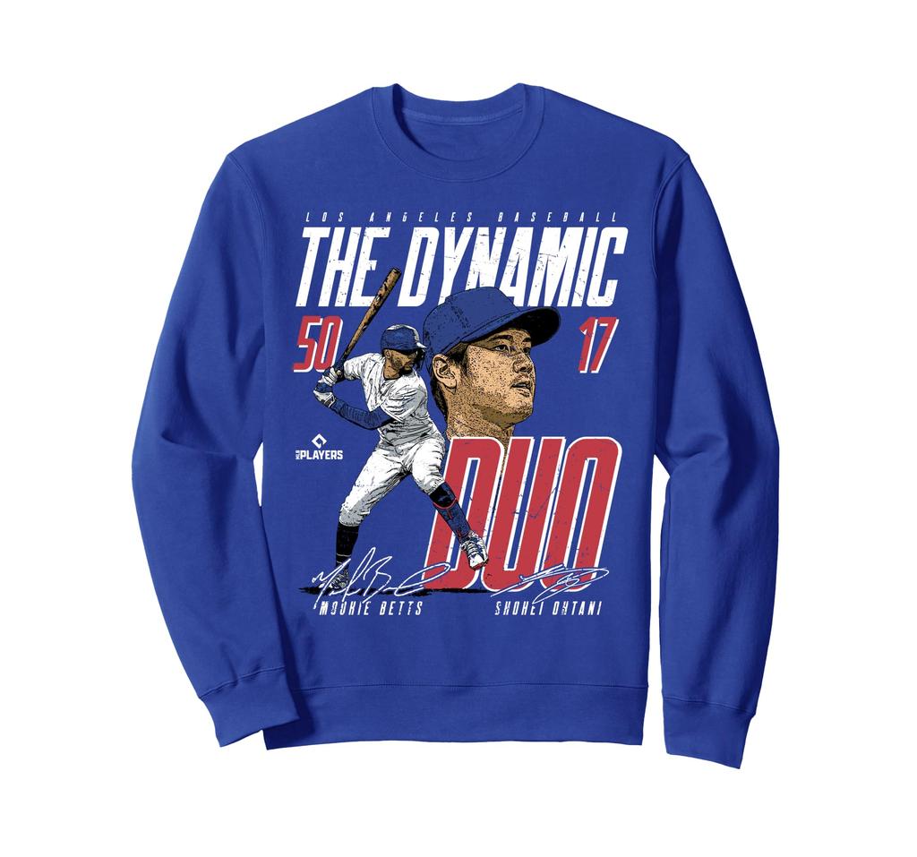 Mookie Betts & Shohei Ohtani | LA MLB Players | MLBDDUO3002 Sweatshirt