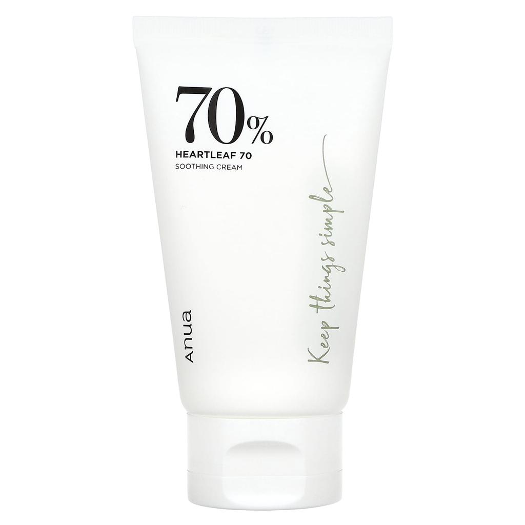 Heartleaf 70% Soothing Cream, 100Ml(3.38Fl Oz)