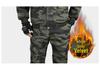 Men's Thickened Camouflage Workwear Set: Velvet-Lined, Cold-Resistant, Wear-Resistant for Welding & Auto Repair