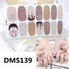 New Adorable Cartoon Expression Nail Stickers - Fun, Cute, No-Bake Design