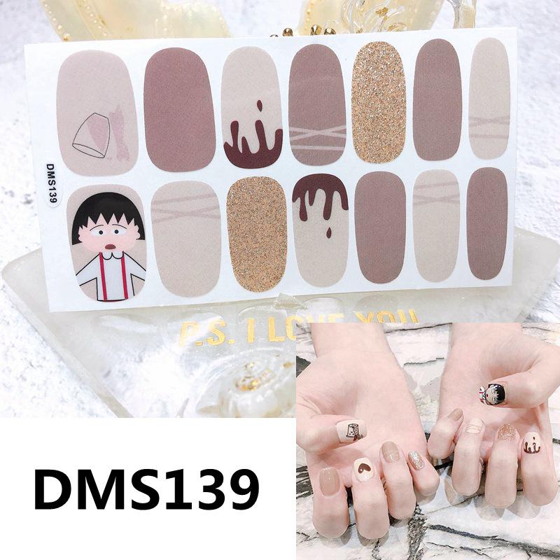 New Adorable Cartoon Expression Nail Stickers - Fun, Cute, No-Bake Design