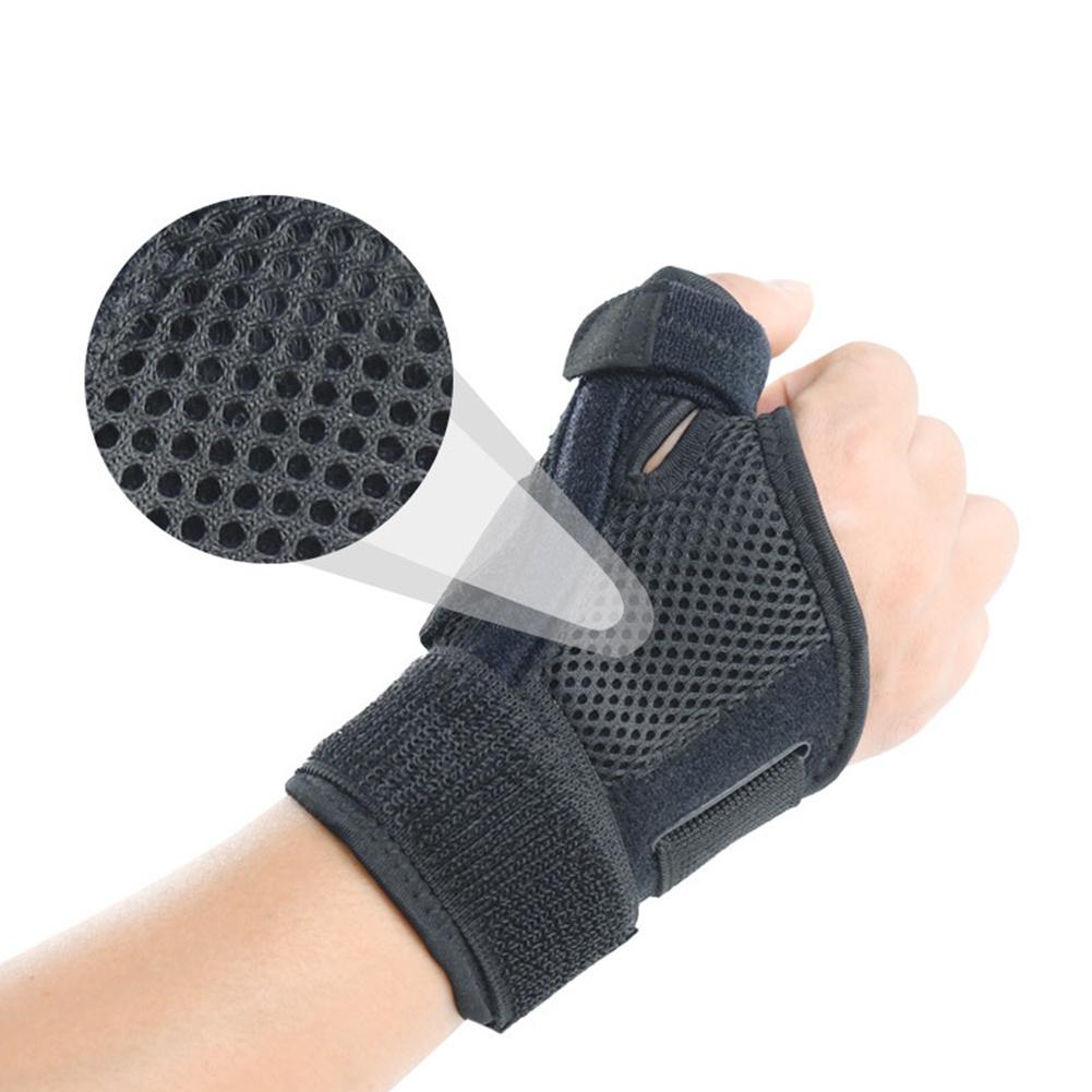 Adjustable Elastic Two-way Thumb Stabilizer Finger Support Wrist Band Brace Splint Wrap Wrist Hand Protector