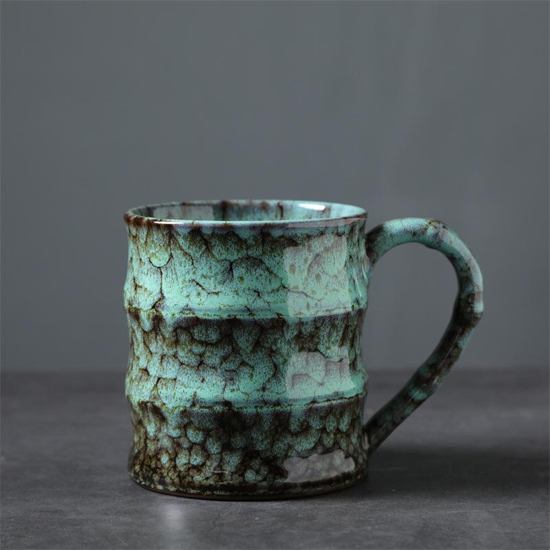 Large-Capacity Ceramic Kiln Change Water Cup Creative Coffee Cup Hot-Selling Ceramic Cup Creative Cup