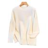 Plus Size Women's Pullover Sweater, Bust 150/160, Loose, Round Neck, Plus Velvet, Knit, 200/300 Jin