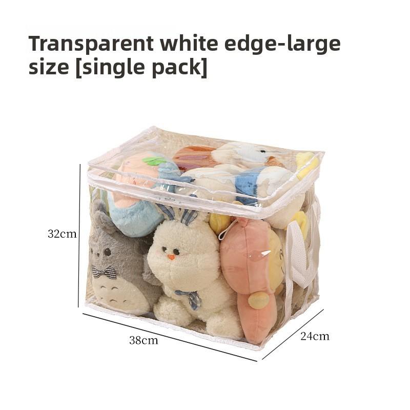 Modern Cubic Pvc Toy Storage Bag With Foldable Waterproof Design For Bedroom And Living Room Organization