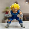 Anime Dragon Ball 26CM Combat Form Demonization Battle Damage Vegeta Figure Statue PVC Model Toys Decora Gifts