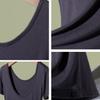 Backless Short Sleeved Beautiful Back T-shirt for Women In Summer Thin Slim Top with An Anti Penetration Base Underneath