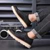 Classic Retro Handmade Casual Mens Oxford Shoes Top Comfort Shoes for Men Fashion Men High Quality Leather Work Shoes Man