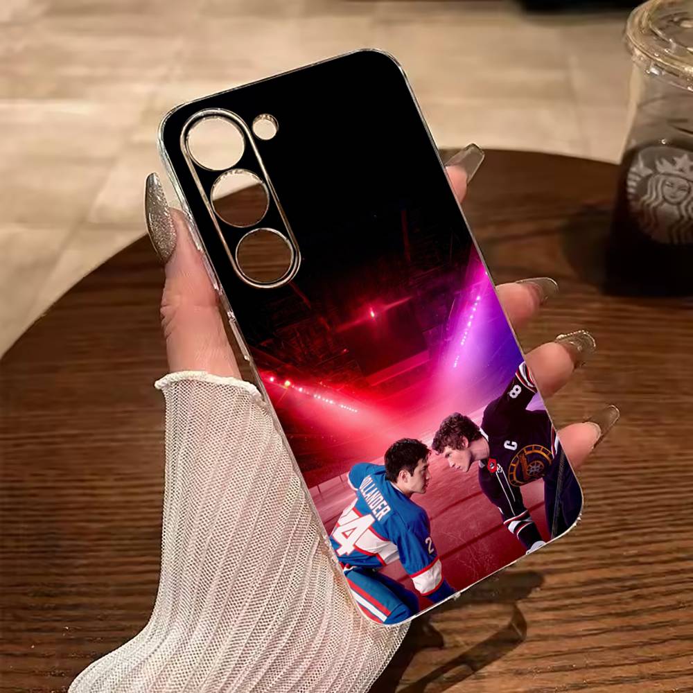 Heated Rivalry-Shane Hollander-Ilya Rozanov Phone Case For Samsung Galaxy A71,A70,A52,A51,A40,A30 Transparent Cover
