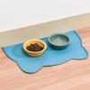 Food Grade Silicone Cat Mat Anti-Dirty Easy To Clean Cats And Dog Bowl Mats Waterproof And Leak-Proof Anti-Slip Pad Pet Product