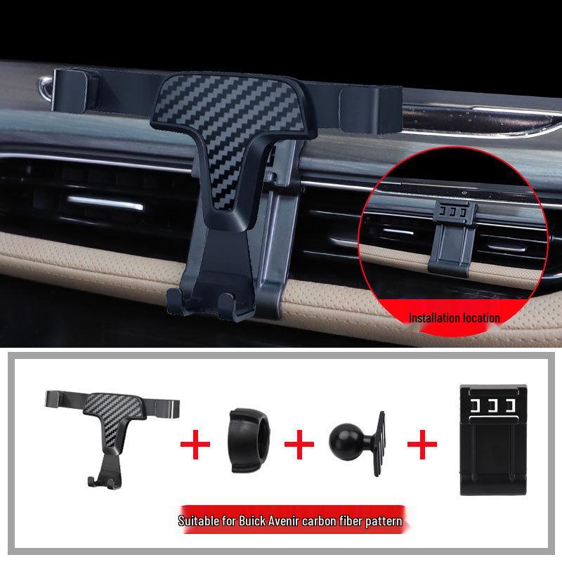 Wireless Charging Phone Holder for 20-22 Buick Avenir 653T