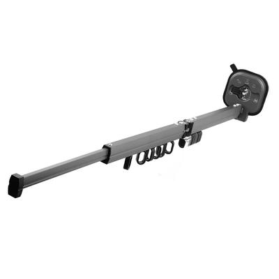 Retractable Clothes Drying Rack Wall Mount Drill Free Bifold Windproof Space Saver Suction Cup