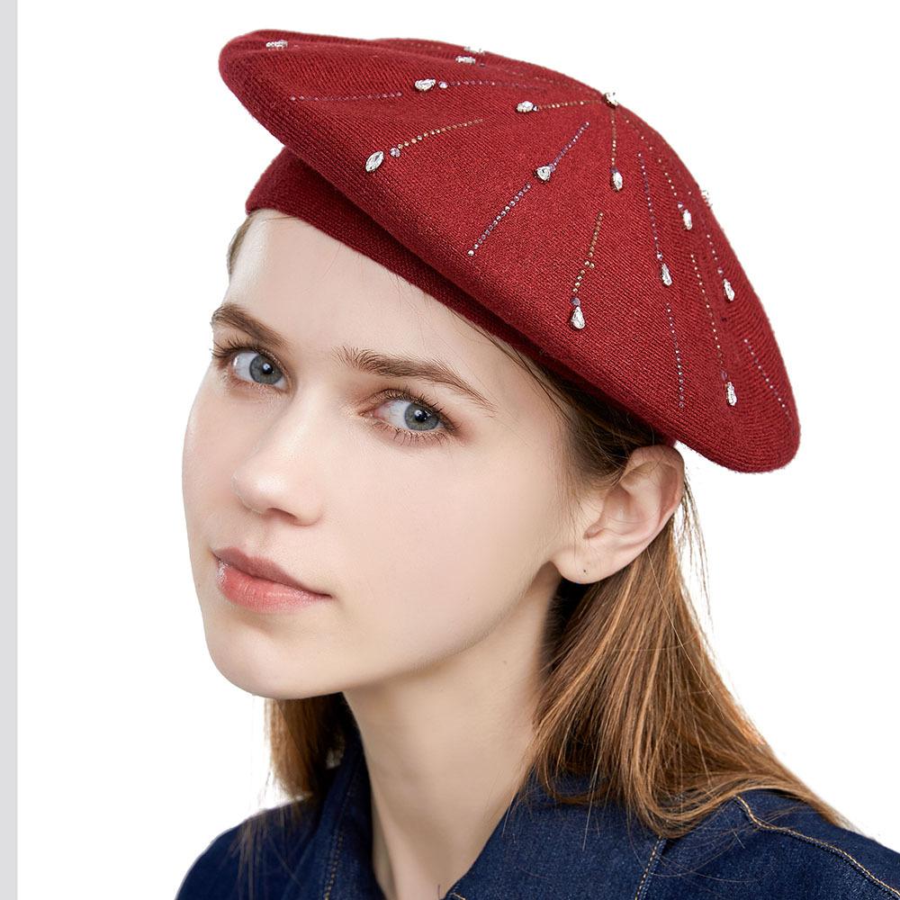 Vintage Painter's Hat, Versatile Beret, Female Face, Little British Hat, Bud Hat, Beret.