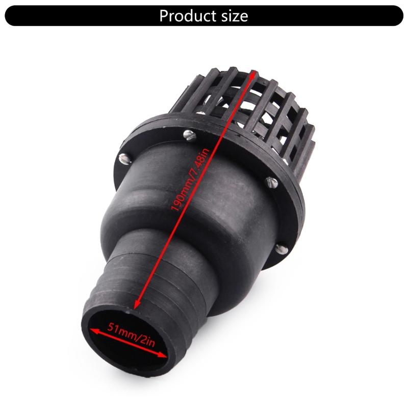 1in/1.5in/2in/2.5in/3in/4in Low Pressure Flat Check Valves Water Pump Foot Valves Water Jet Pump Foot Valves for Pump