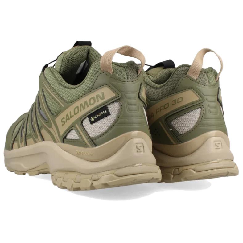 Salomon XA Pro 3D GORE-TEX Deep Lichen Green Unisex Sneakers White-Pepper Silver-Cloud L47587400
